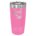 Hunting Cheaper than Therapy 20 oz Tumbler | Pink