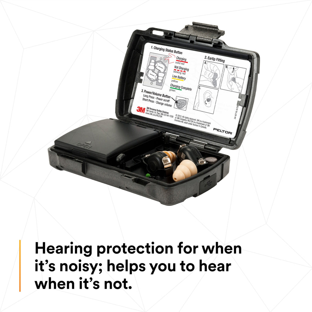 Peltor TEP-100 | Peltor Hearing Protection Tactical Earbuds