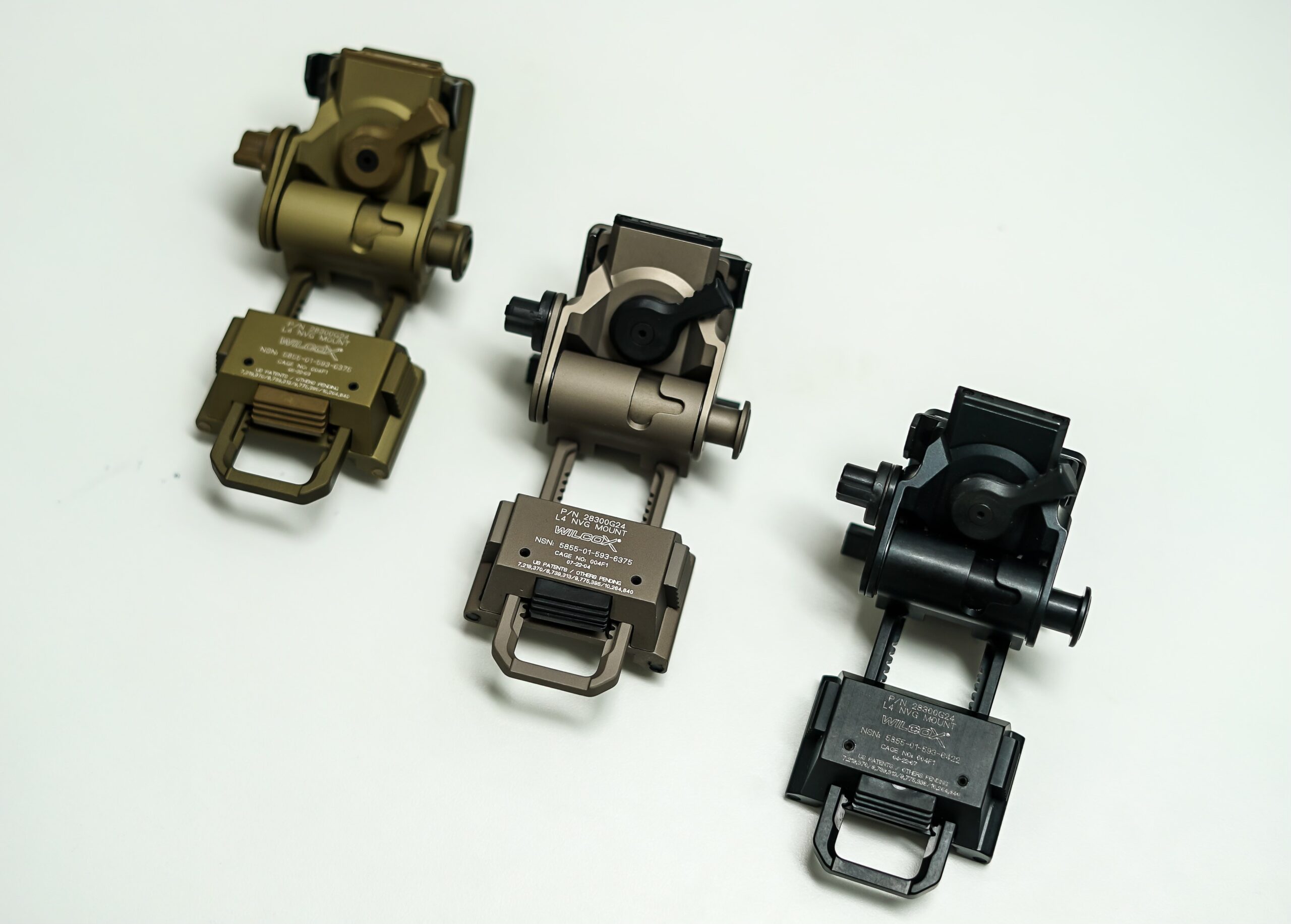 Wilcox G24 | Dovetail Mount for NVGs w/ Breakaway Safety for Neck Injury Prevention