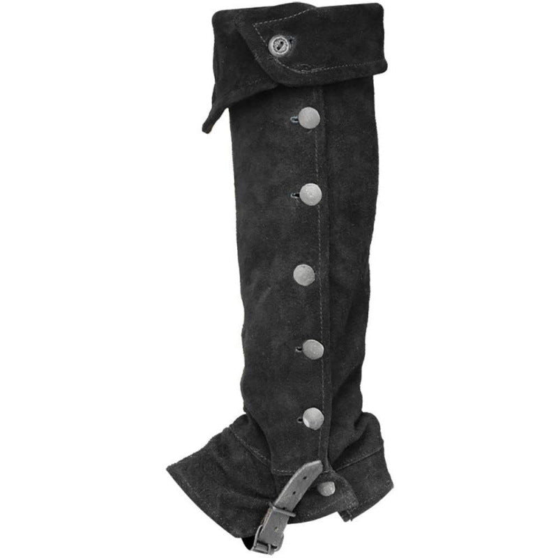 Men's  Fashionable And Versatile Boot Covers With Buckles