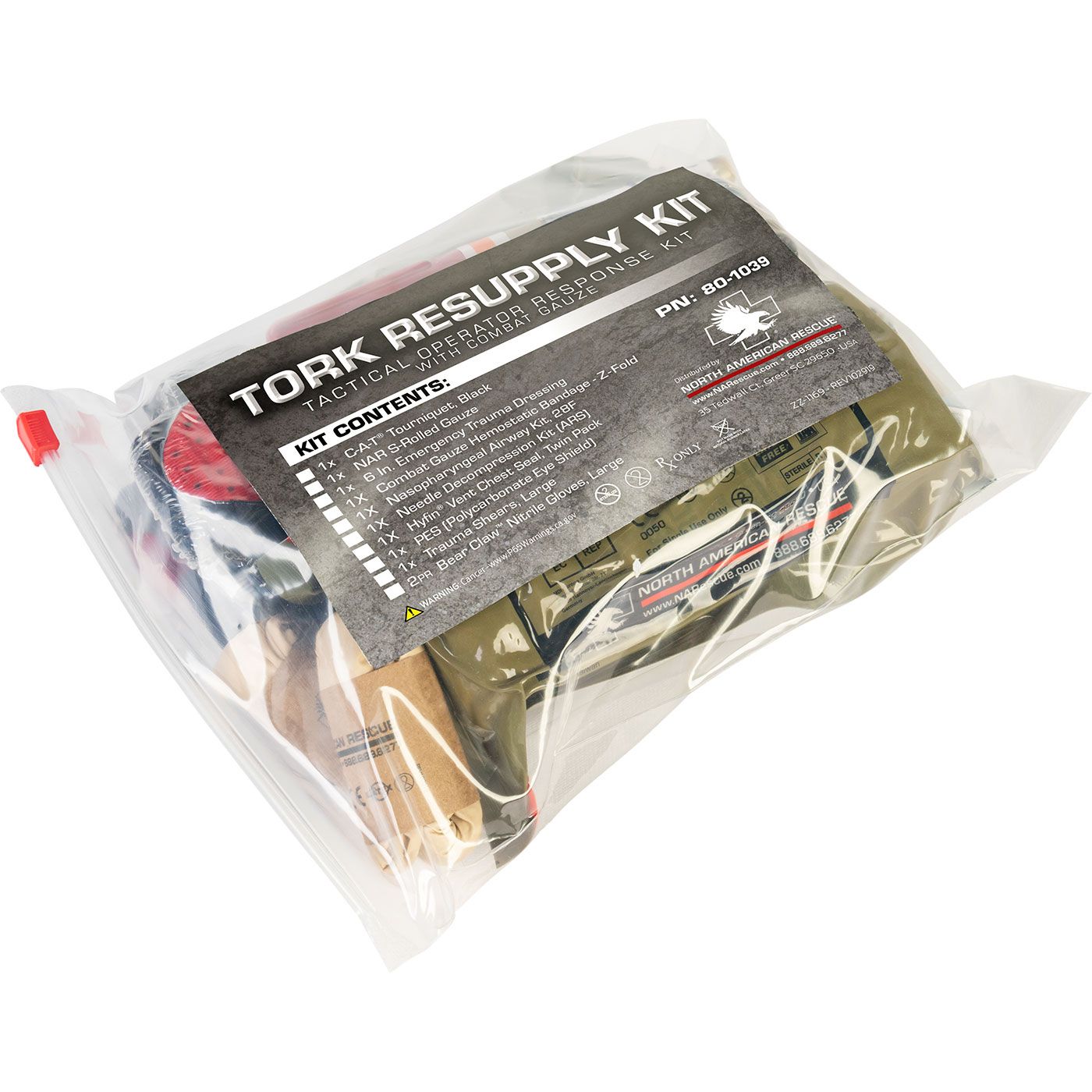 Agilite MD2 | Trauma Kit w/ NAR IFAK | Complete Kit