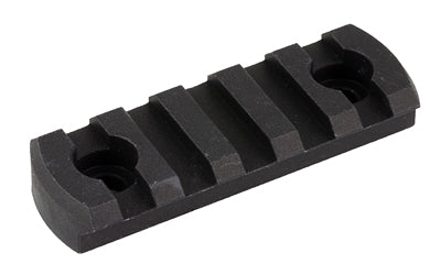 CMC Triggers M-Lok Picatinny Rail |  5 Slot |  Fits M-LOK Rail |  2.5" Long |  Anodized Finish |  Black