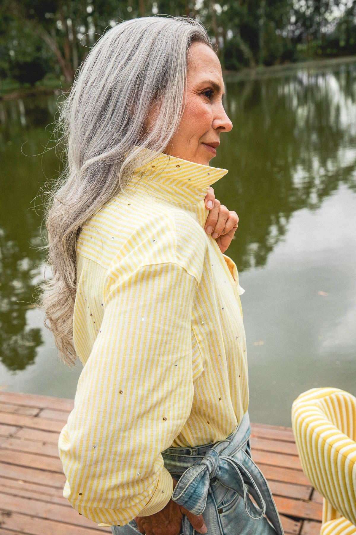 Camisa Shiny Heart Butter