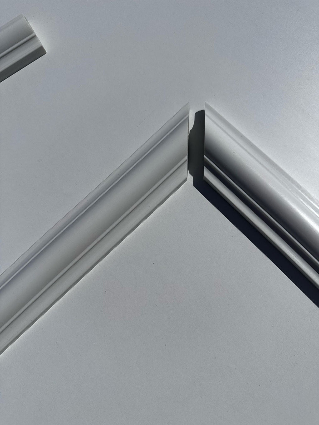 Accent Wall Molding Kit - 3 Upper and 2 Bottom Nested Frames | Pre-Cut & Primed
