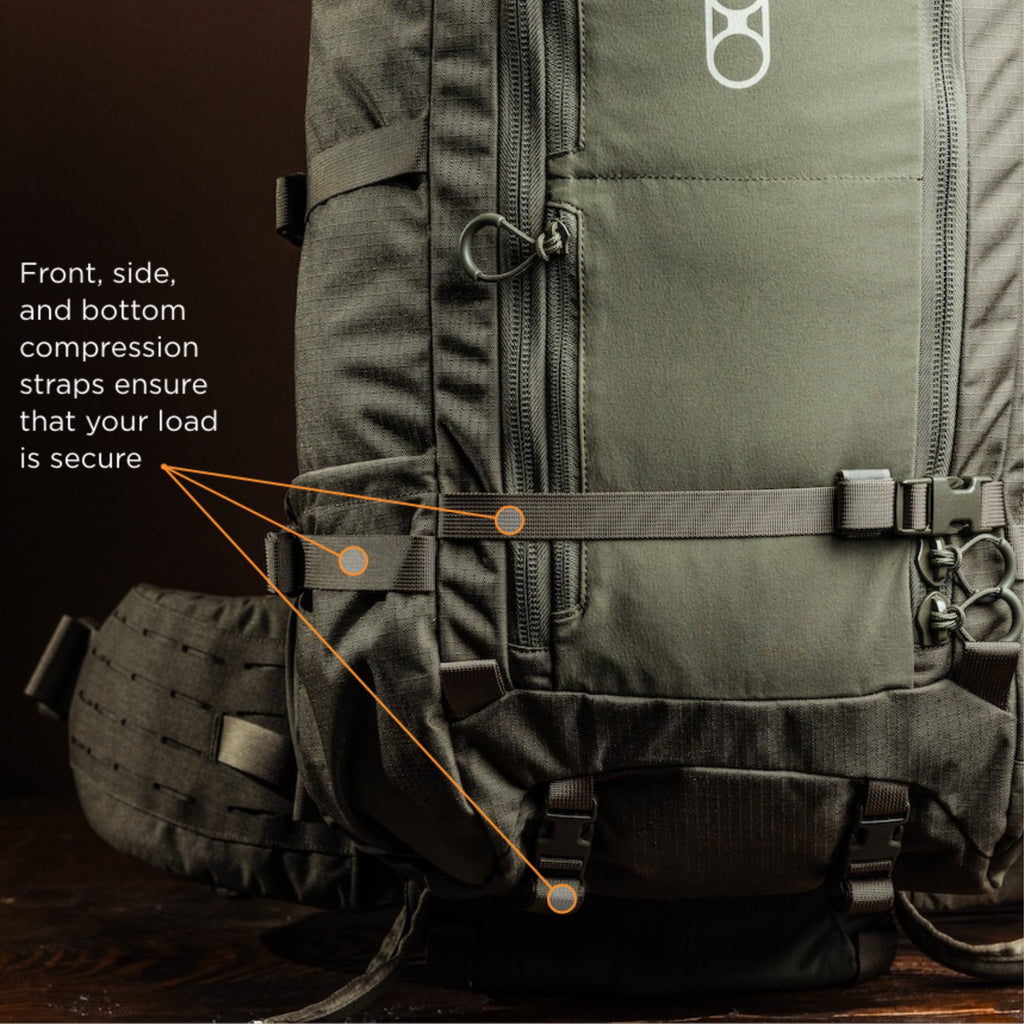 Eberlestock Brooks 3500 | Lightweight w/ Hydration Bladder Sleeve & Zippered Front Pockets