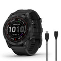 Garmin Fenix 7 Sapphire Solar | Solar Powered Smartwatch w/ Health Features