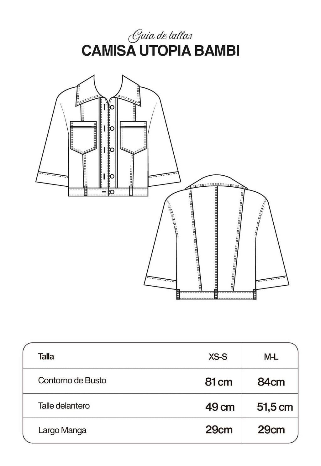 Camisa Utopia Bambi