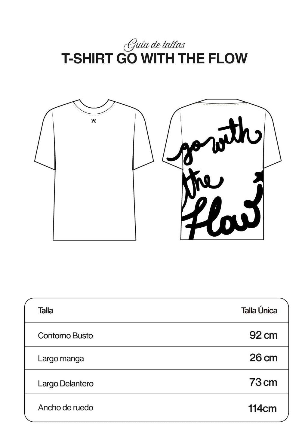 Camiseta Go With The Flow Camel