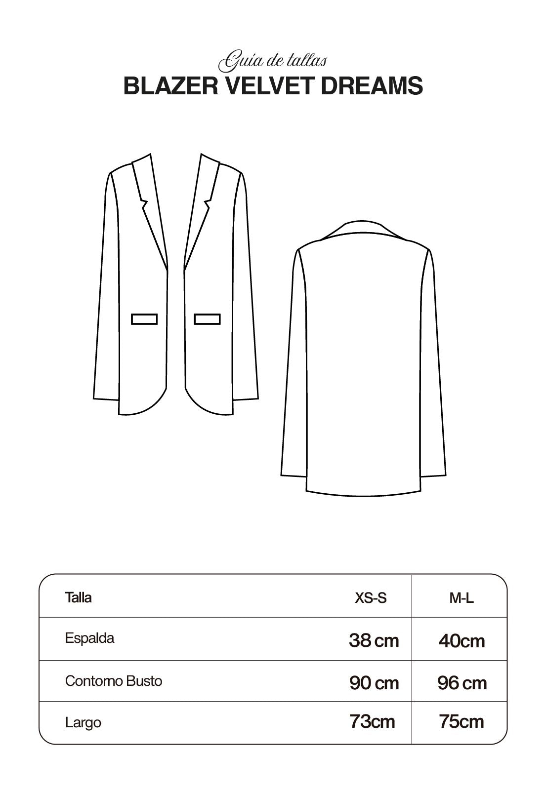 Blazer Velvet Dream Ginger