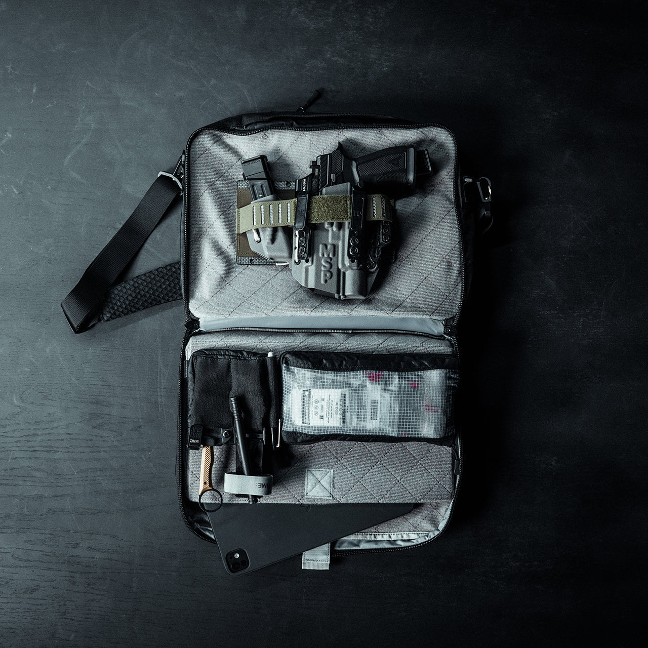 Eberlestock Fade Brief | Laptop Sleeve & Hidden CCW Pocket