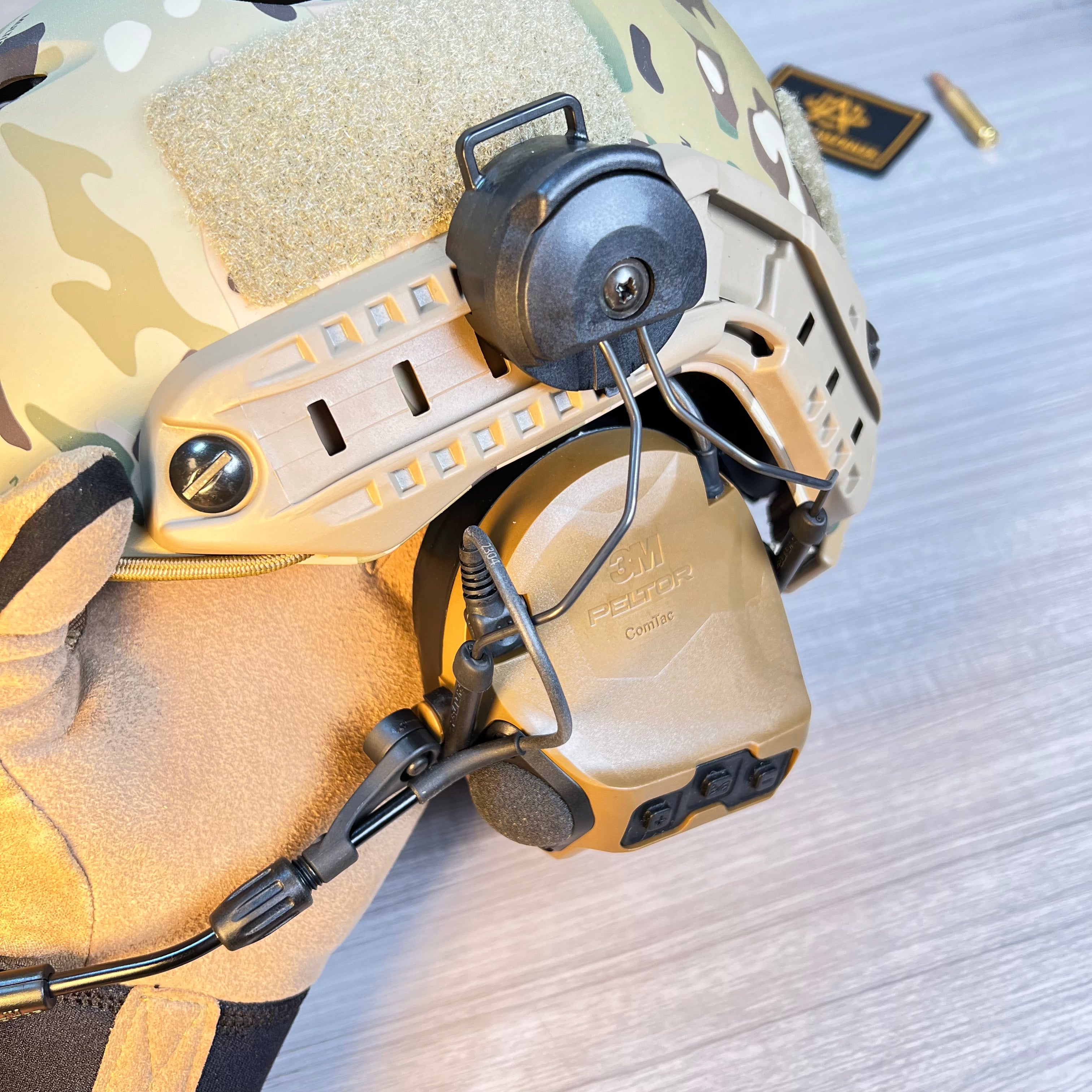 Peltor P3ADG47-F SV/2 | Mounting for ComTac VII & VIII | Left & Right Side Attachments