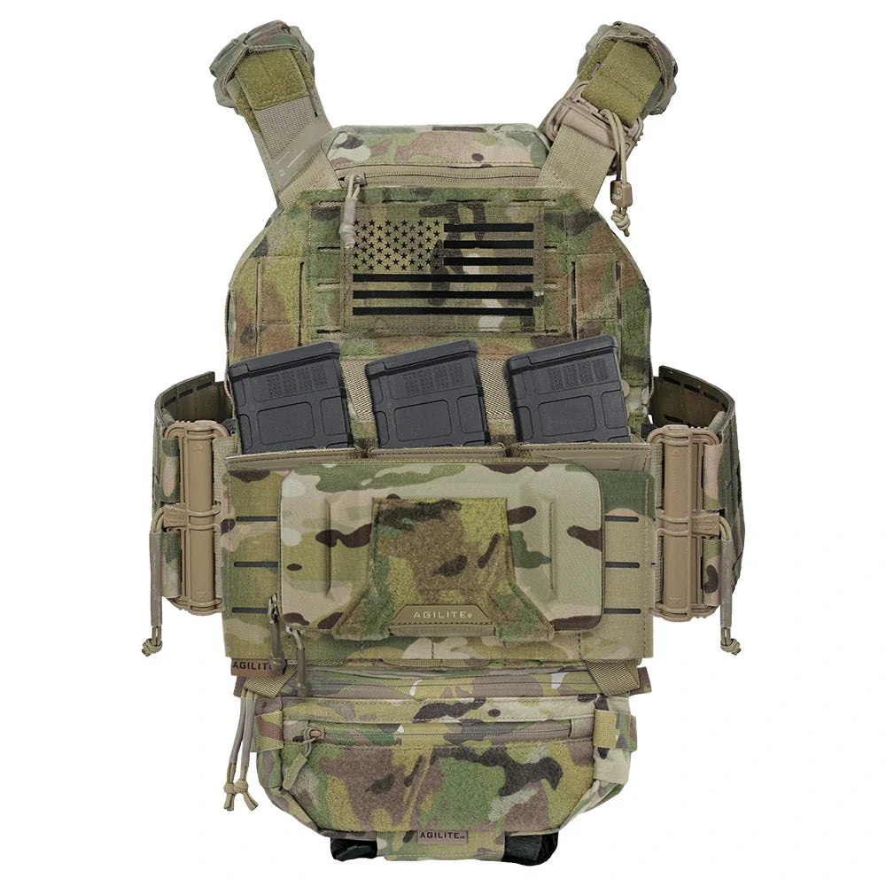 Agilite K-Zero SF Plate Carrier | All-Day Comfort w/ Quick Detach Buckles | Battle-Proven by the IDF