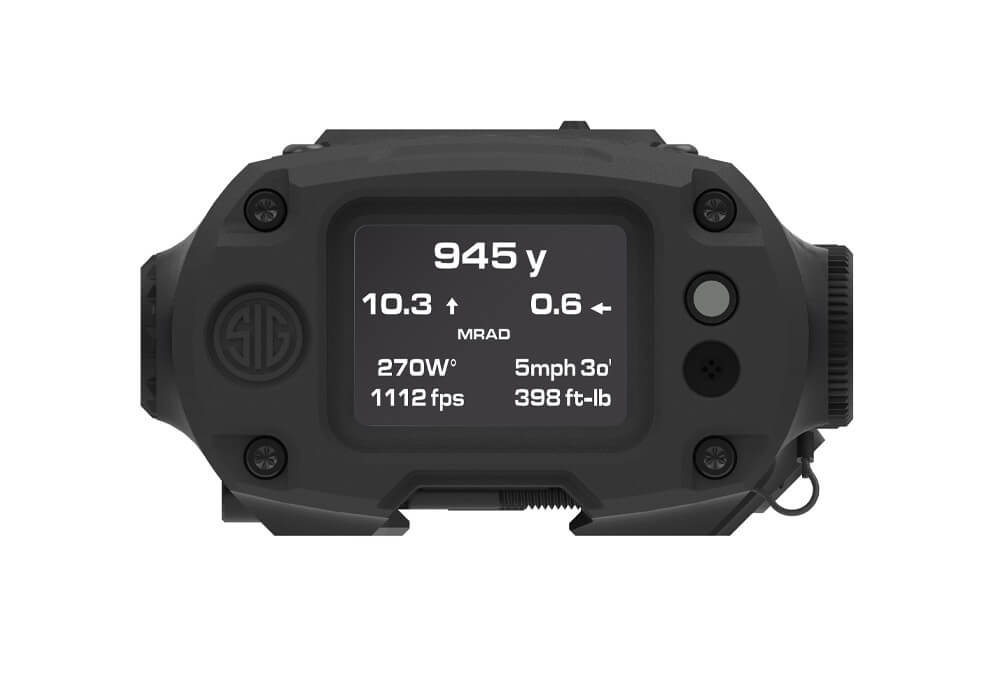 Sig Sauer KILO Warp 6K | 4500 Yard Weapon Mounted Rangefinder w/ Ballistic Aiming Assistant