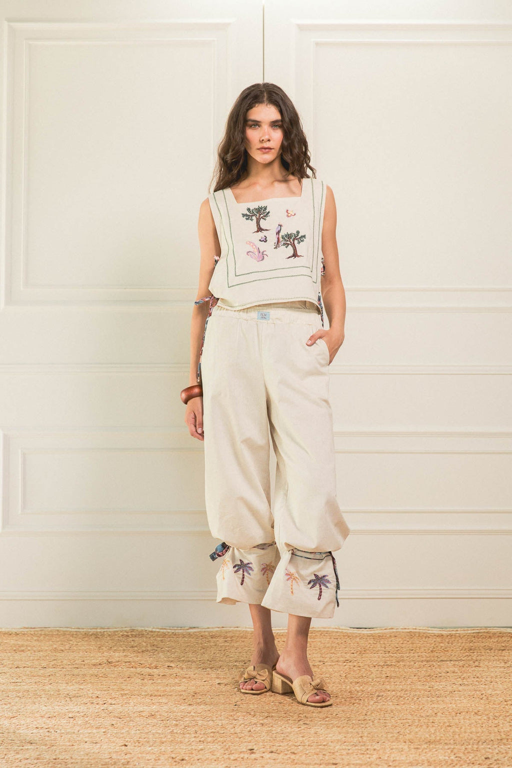 Pantalón Greenhouse Ivory