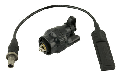 Surefire Part |  Scoutlight |  Includes A Click On/Off Pushbutton Switch And ST07 Switch Assembly With 7" Plug-In Momentary-On Remote Tape Switch |  Black