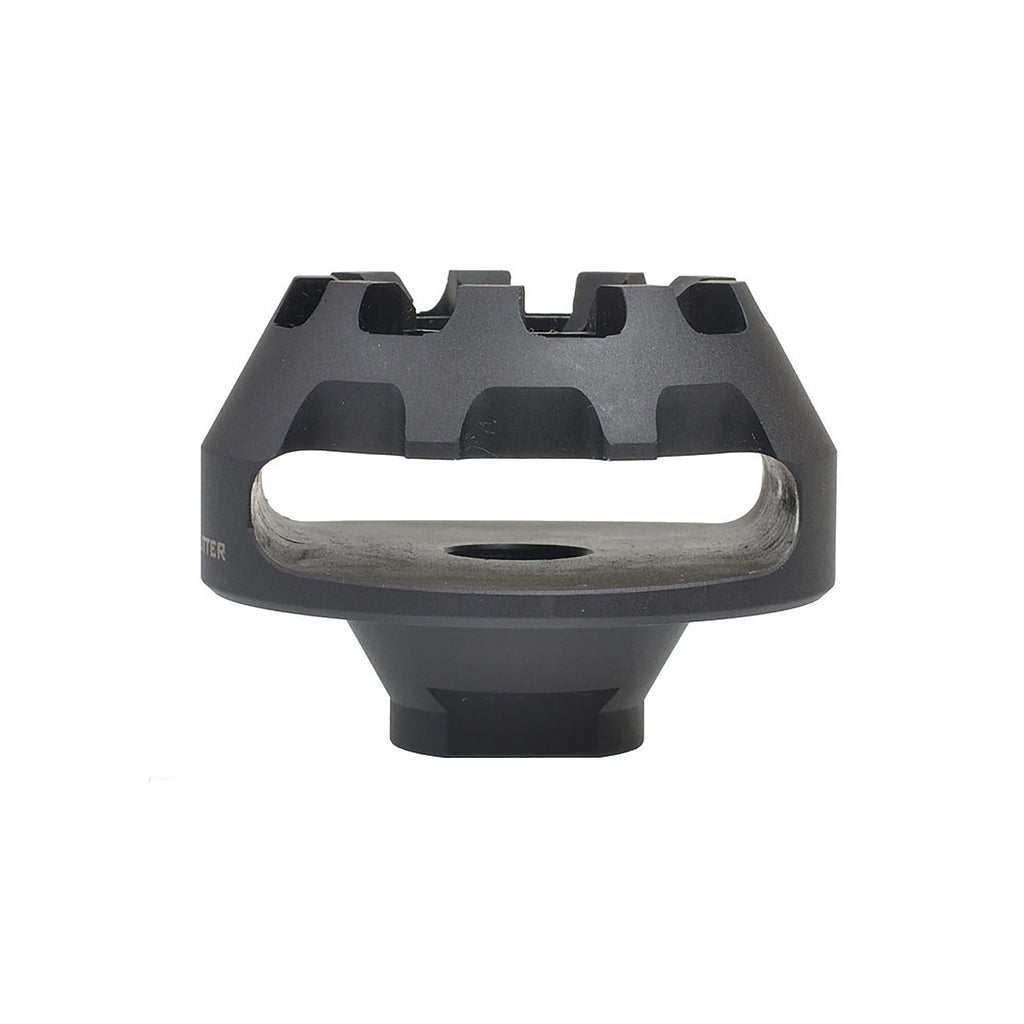 Cookie Cutter Muzzle Brake | Single Chamber Design to Eliminate Recoil Force | For AR/ AK pistols