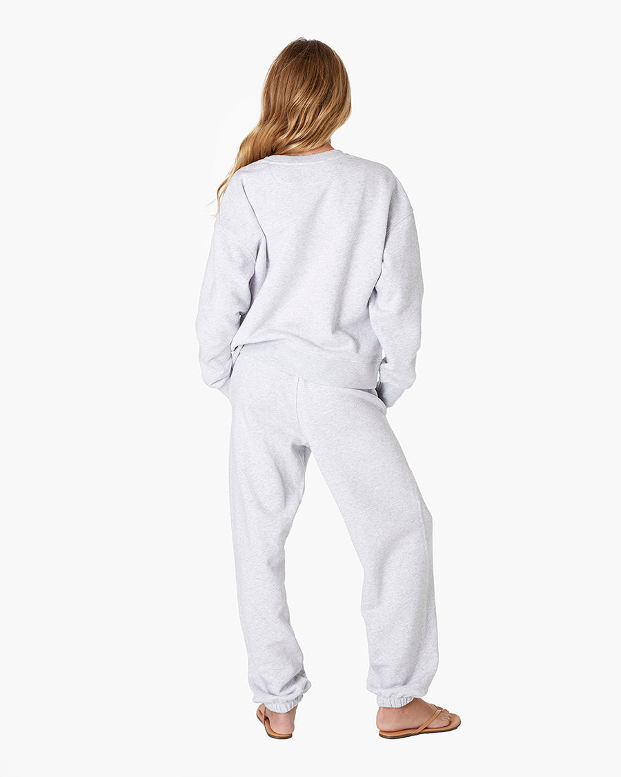 Air Whipped Crew - Heather Grey