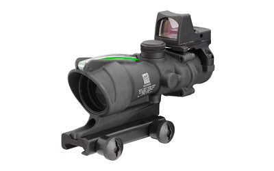 Trijicon ACOG |  4X32mm |  Dual Illuminated Green Crosshair .223 Reticle |  TA51 Mount |  3.25 MOA RMR Type 2 |  Matte Black Finish