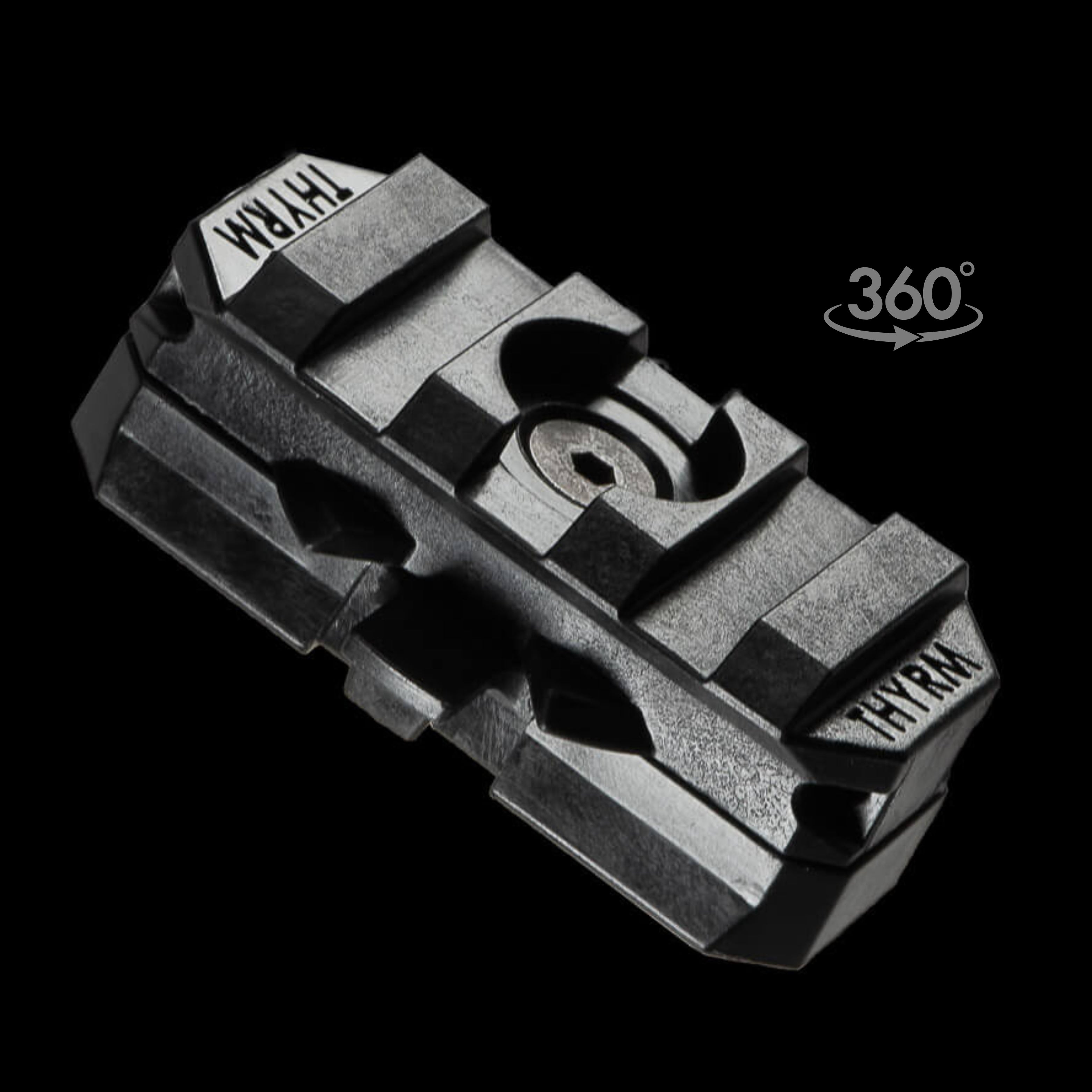 Thyrm VariArc | 360 Degree Helmet Light Mount with Integrated Picatinny Rail