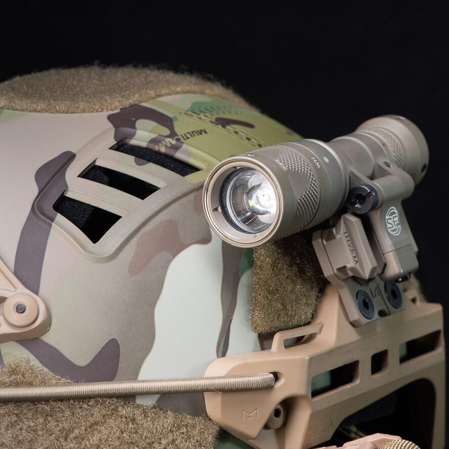 Thyrm VariArc | 360 Degree Helmet Light Mount with Integrated Picatinny Rail