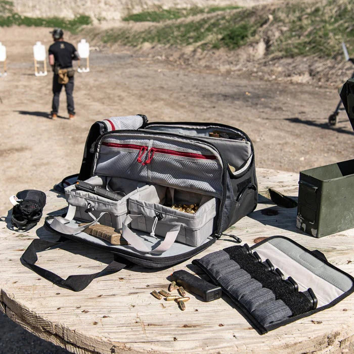 Vertx COF Heavy Range Bag | Integrated Security Cable | Fits 17" Handguns & 15L Capacity