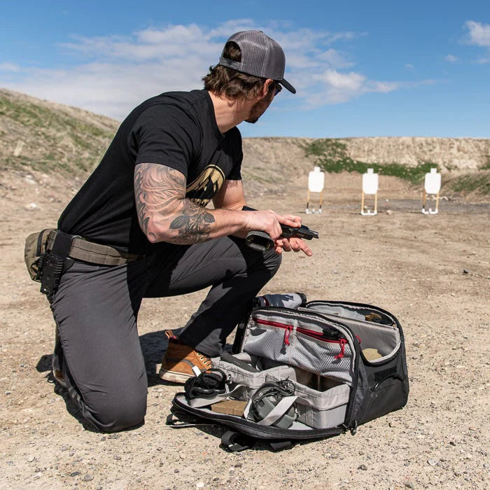 Vertx COF Heavy Range Bag | Integrated Security Cable | Fits 17" Handguns & 15L Capacity