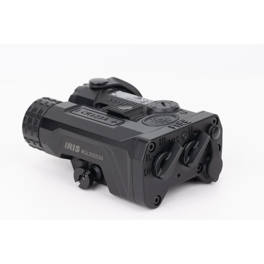 Holosun Technologies IRIS 3 |  Triple Function |  Rifle Illuminator & Laser/Infrared System |  Red/IR Laser |  IR Illuminator |  Fits Picatinny |  Remote Dual Activated Button |  Anodized Finish |  Black