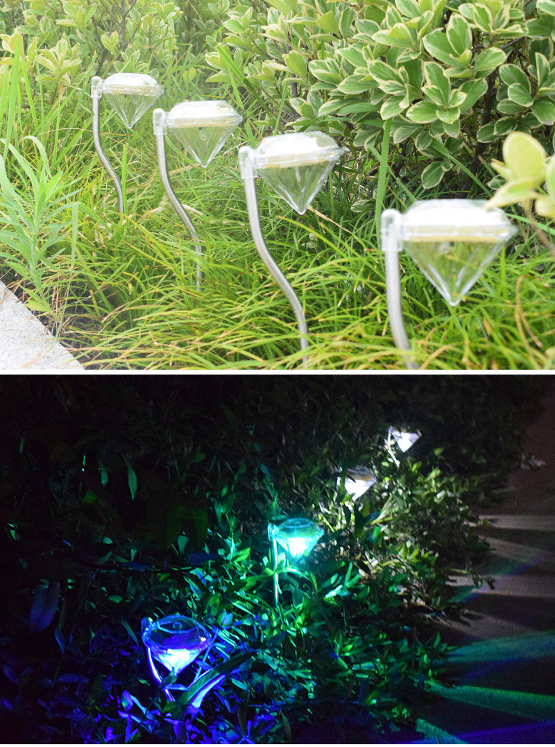 Diamond Lawn Solar Light