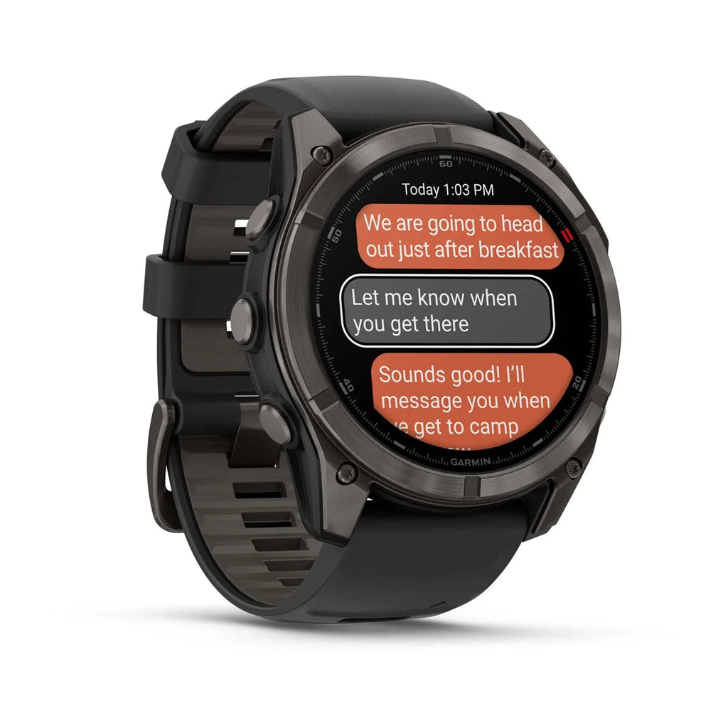 Garmin Fenix 8 Pro | Phone-Free Calling & Satellite SOS | Up to 27 day Battery