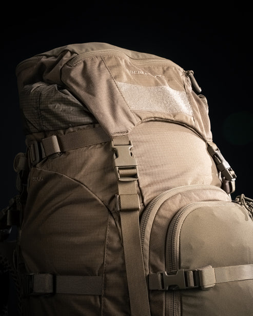 Eberlestock Brute 6500 Pack | 105L Capacity for 10-Day Missions | Pain-Free Heavy Carry System