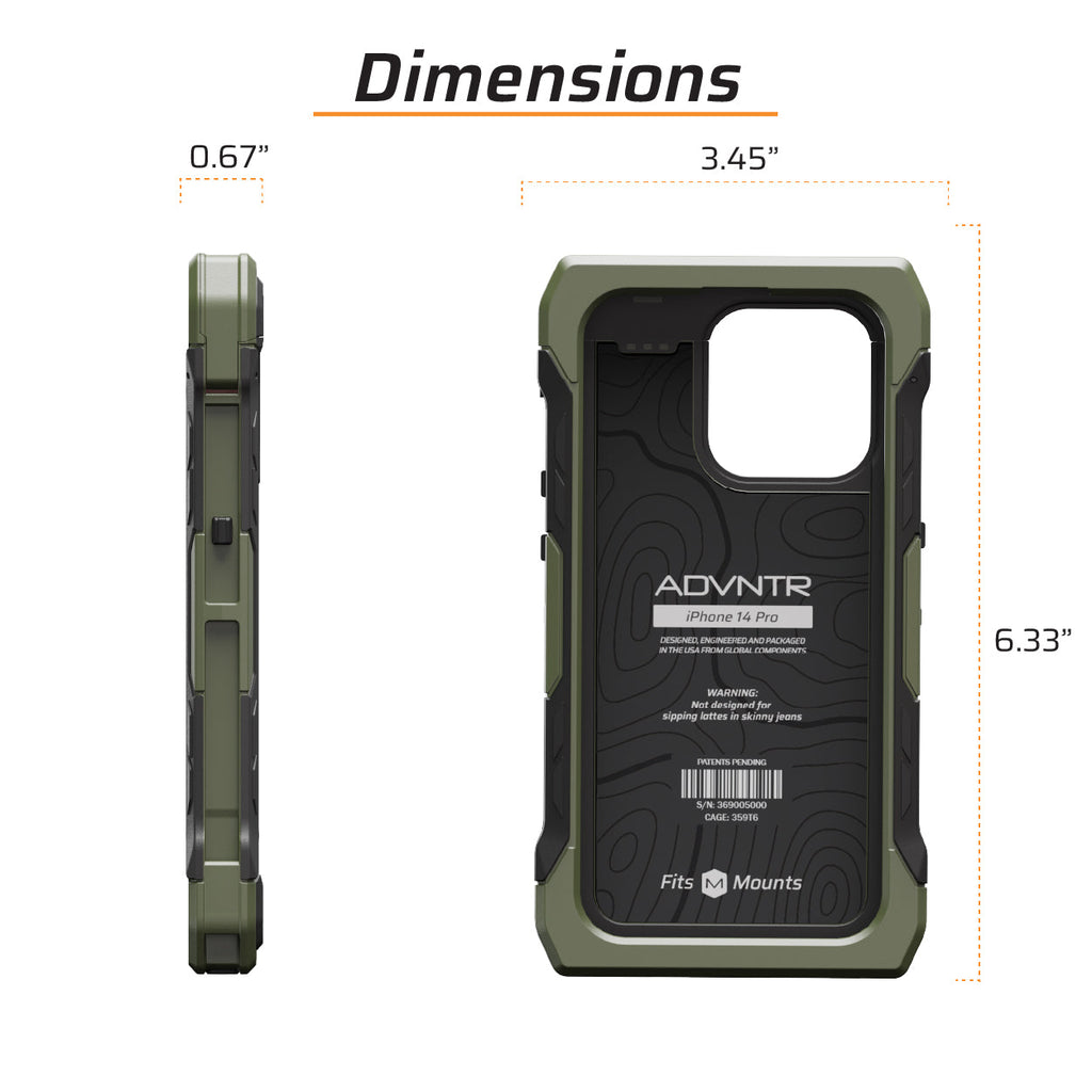 iPhone 14 Pro ADVNTR Phone Case | Made in USA