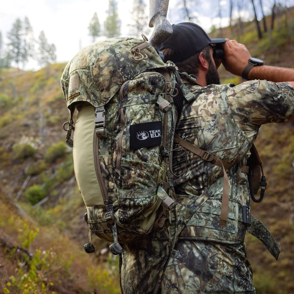 Eberlestock Team Elk Pack | Lightweight Hunting Pack w/ Rifle Scabbard