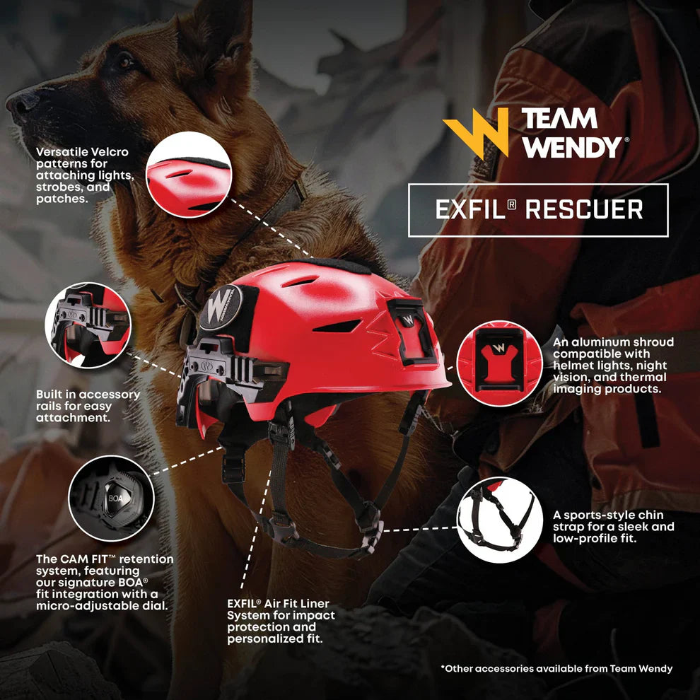 Team Wendy EXFIL Rescuer | High-Viz & Whitewater Ready | The Professional's Choice