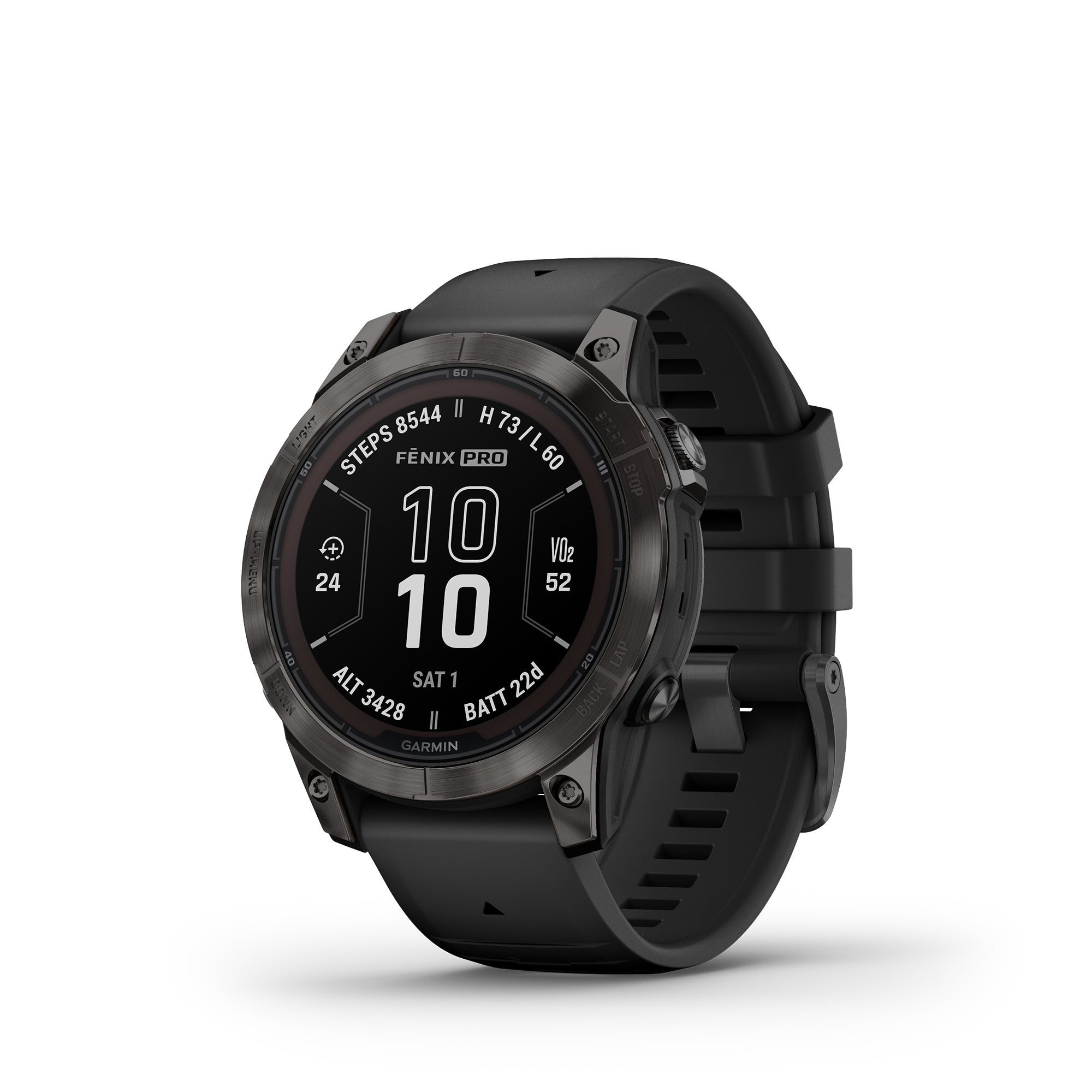 Garmin Fenix 7 Pro Sapphire Solar | Solar Powered Smartwatch w/ ECG