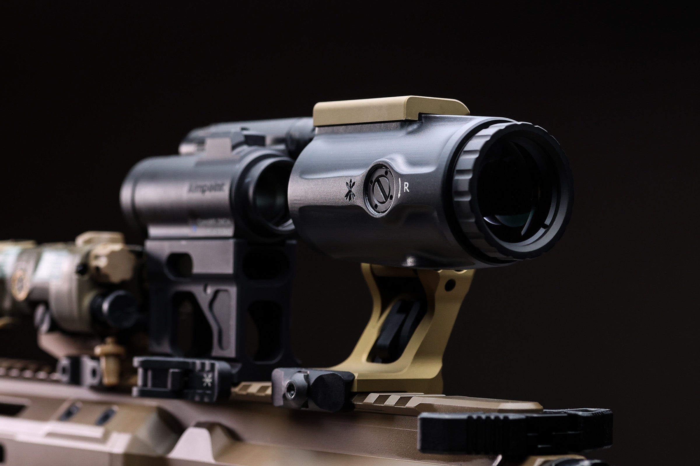 Unity FAST 4X Magnifier | Instant 4X Magnification & No Re-Zeroing | 7075-T6 Aluminum & FTC Omni Compatible