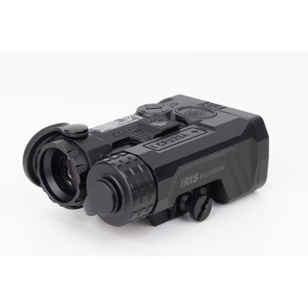 Holosun Technologies IRIS 3 |  Triple Function |  Rifle Illuminator & Laser/Infrared System |  Red/IR Laser |  IR Illuminator |  Fits Picatinny |  Remote Dual Activated Button |  Anodized Finish |  Black