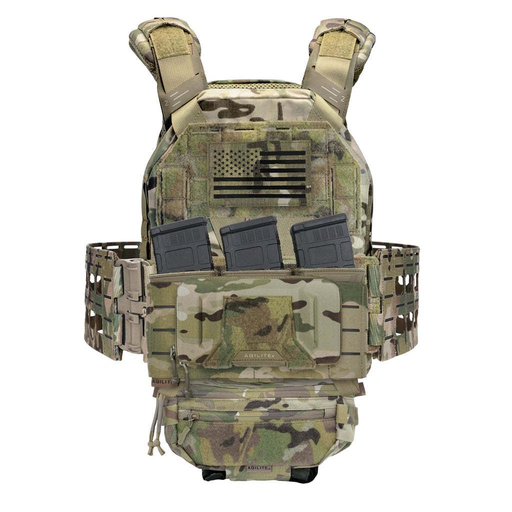 Agilite Battleshell | Tactical Phone Case | Fits Any Smartphone & Dual Charging‑Cable Exit Ports