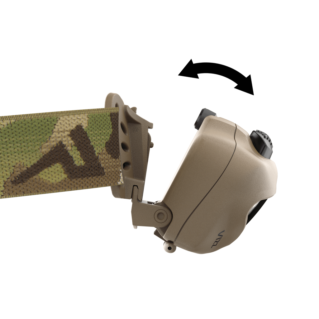 Princeton Tec Vizz Tactical MPLS | 550 Lumens Headlamp | Made in USA