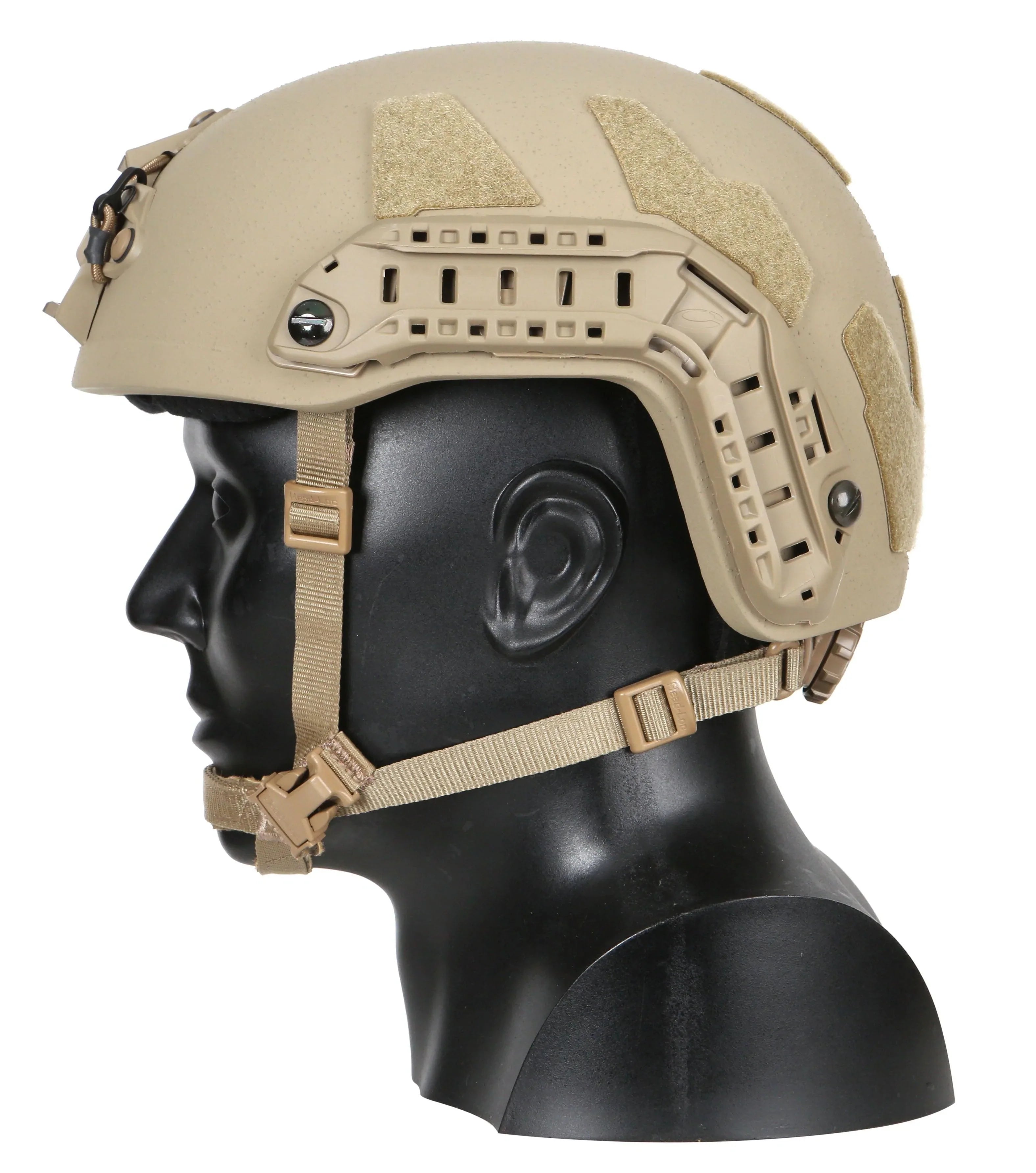 Ops-Core RF1 | w/ MBS Shroud & PowerPath ARC Rail | Protects Against AK-47