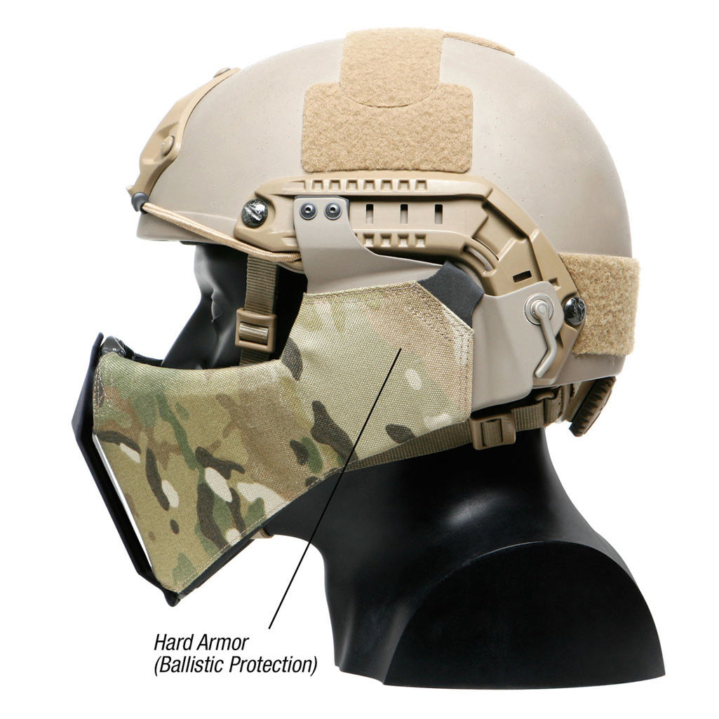 Ops-Core Gunsight Mandible | Fits FAST SF and XP Helmets (Upgraded to Force Mandible)