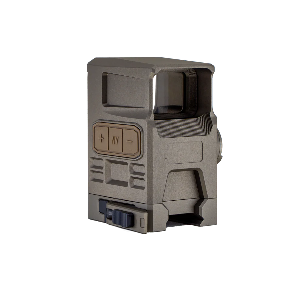 DOT EHS-1 | Holographic Sight 1 MOA / 65 MOA Reticle & Included 2.26" High Mount | Night Vision Ready & QD lever