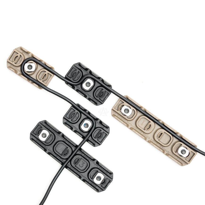M-LOK Cable Management Covers | Clean Up Excess Wires