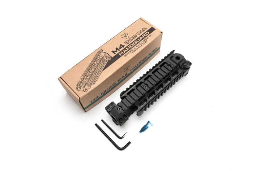 Strike Industries M4 Quad Rail Handguard | 11.60oz Multi-Rail Accessory Platform | For AR15 & M4 Carbines