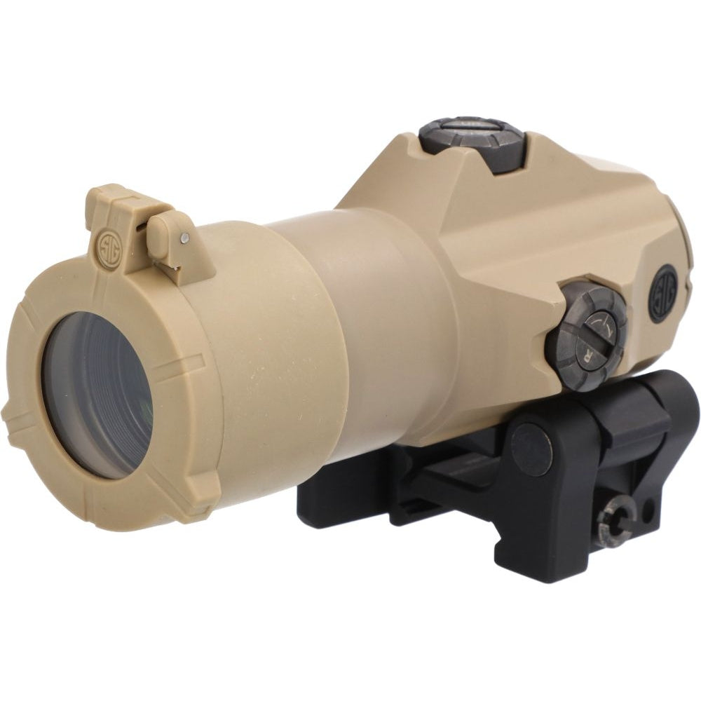 Sig Sauer Juliet4 4X Magnifier | PowerCam 90° Rotation Mount w/ Height Adjustment