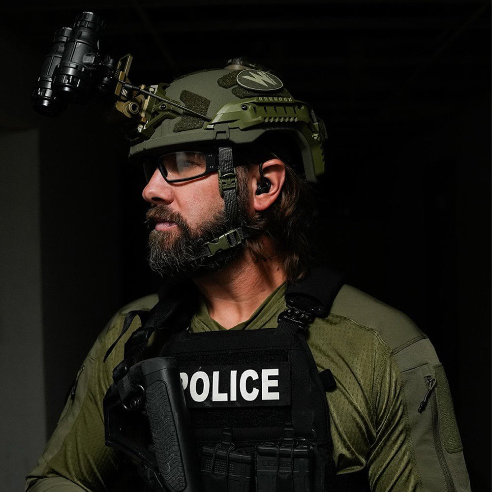 Team Wendy Rifletech | Stops AK-47 & AR-15 Rounds | NIJ III Helmet with No-Hole Design