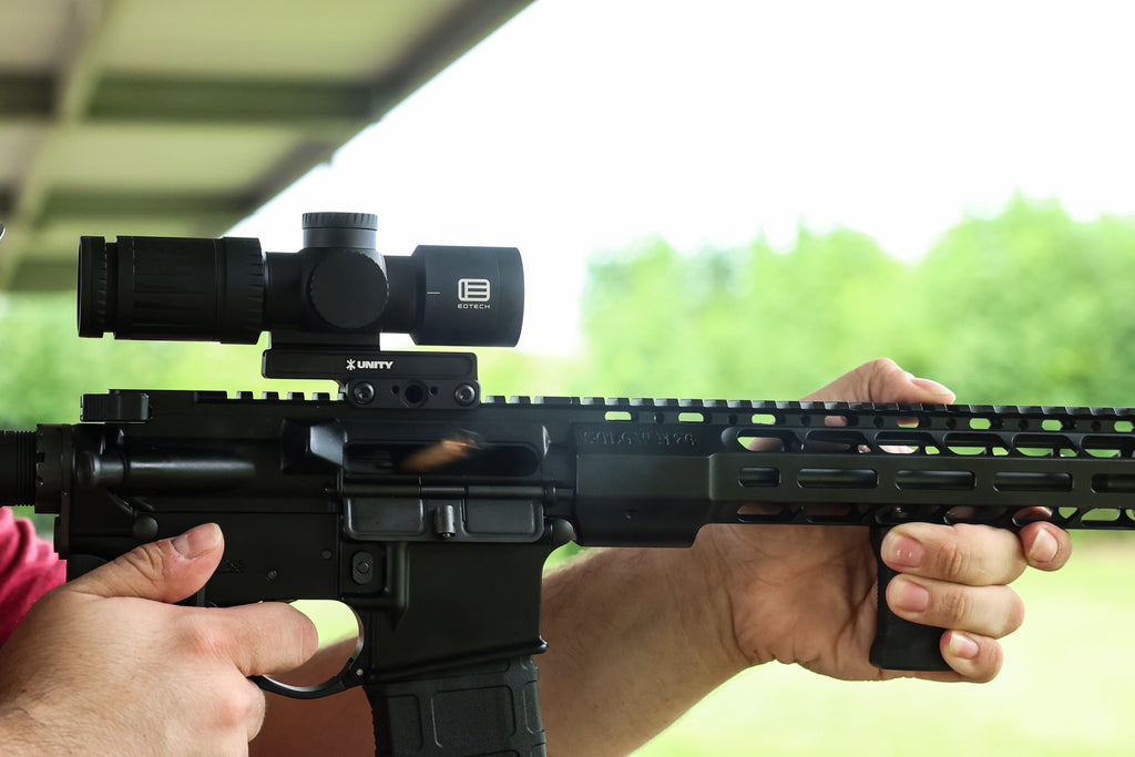 Unity Tactical FAST Kickr | Lightweight Heads-Up Mount for Vudu & VCOG Scopes | Made in USA