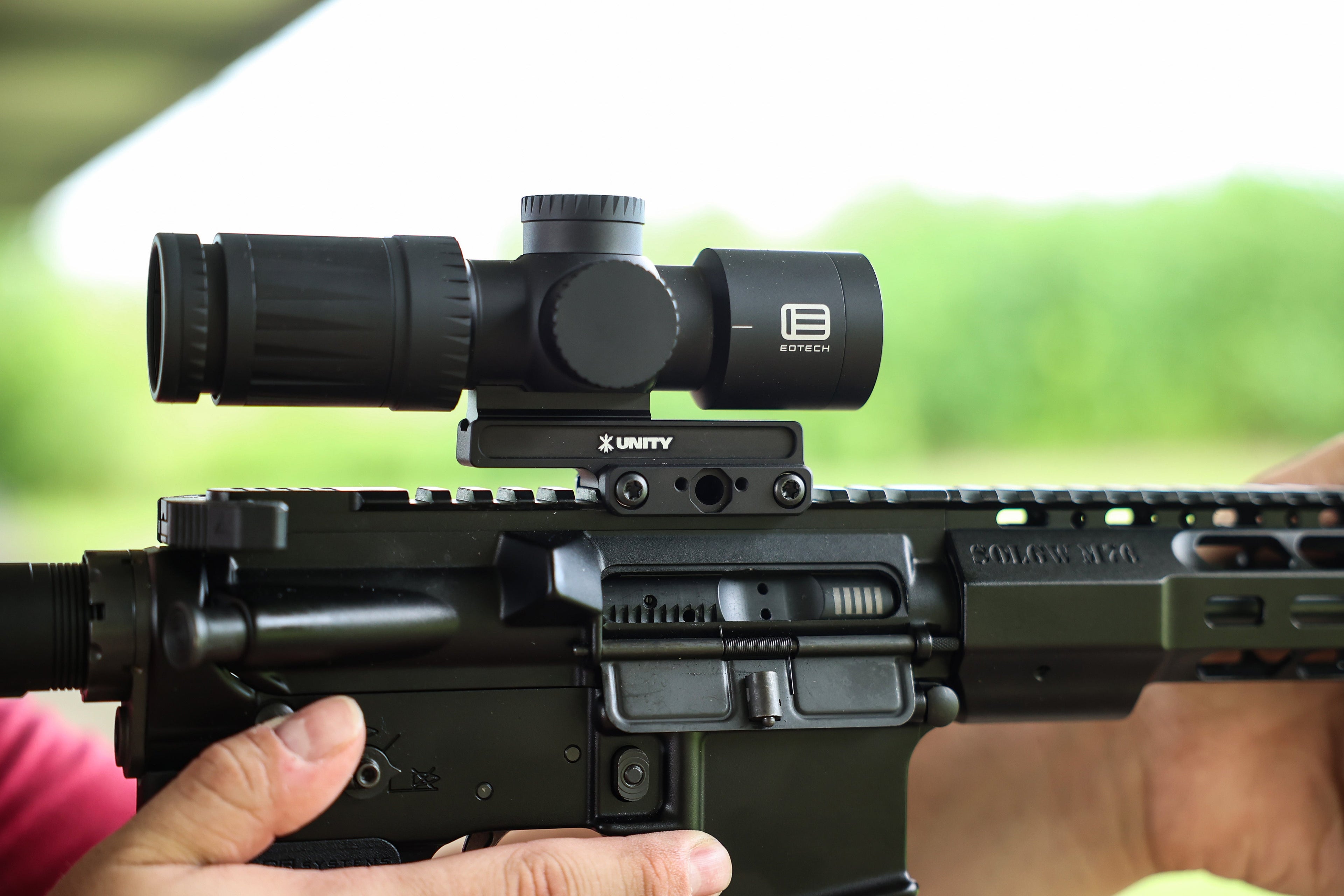 Unity Tactical FAST Kickr | Lightweight Heads-Up Mount for Vudu & VCOG Scopes | Made in USA