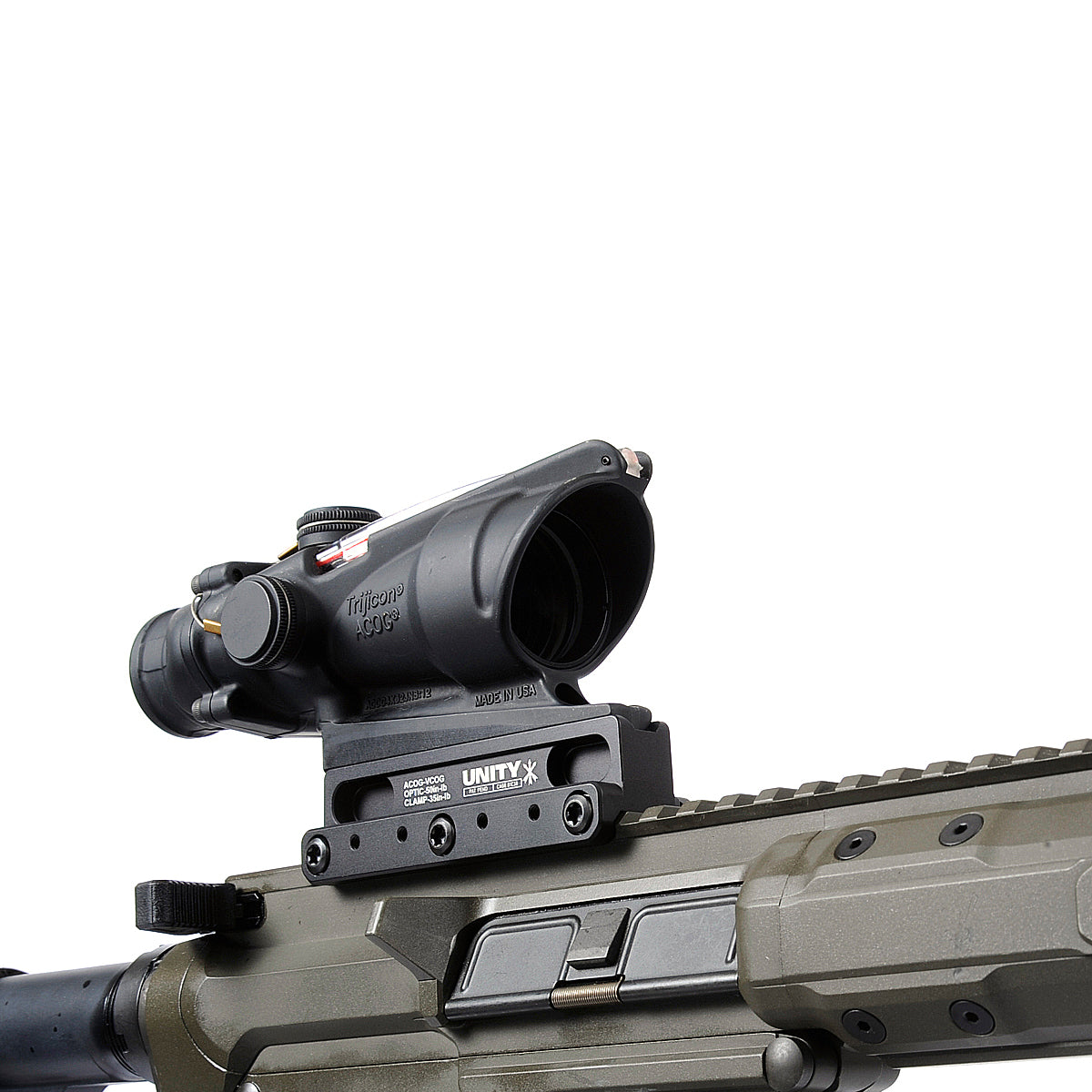 Unity ACOG Mount | 2.05" Mount for ACOG & VCOG Optics | Night Vision Ready