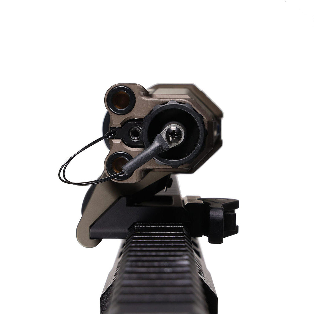 Unity Tactical RAXIS | In-Line MAWL Laser Mount | Rotates Laser for Snag-Free Stowage