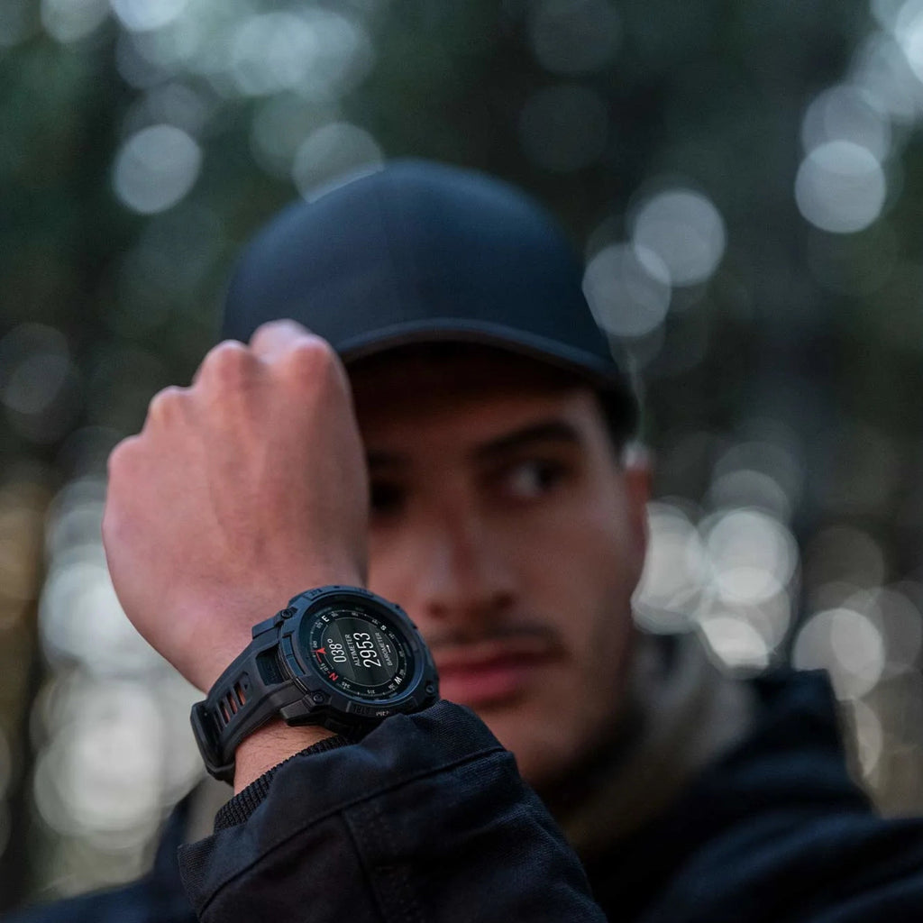 Garmin Instinct 3 Tactical | Tough Smartwatch w/ Solar Charging & 10 ATM Waterproof